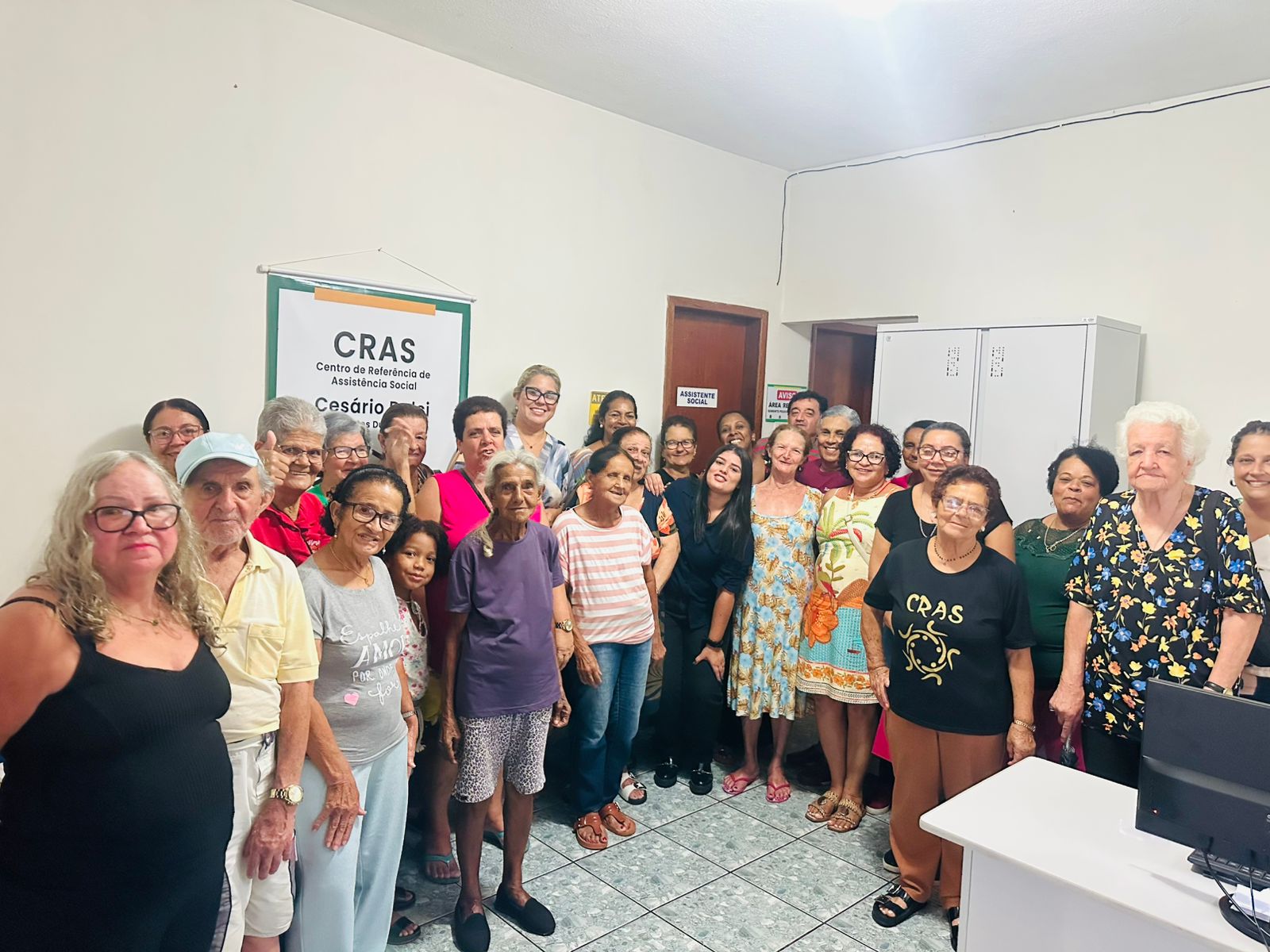 CRAS Cesário Dulce retoma as atividades no Bairro da Glória em Santos Dumont